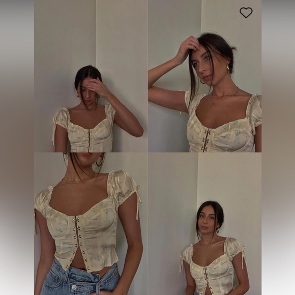 PRINCESS POLLY ALLYSON TOP YELLOW - Picture 7 of 11